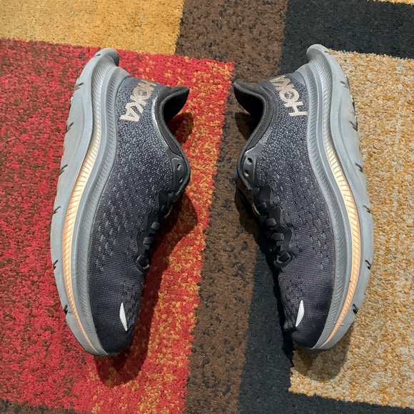 Hoka Kawana Running Shoes – Black/Copper (Black/Gold) – Men’s 7.5 / Women’s 9 - Picture 3 of 7